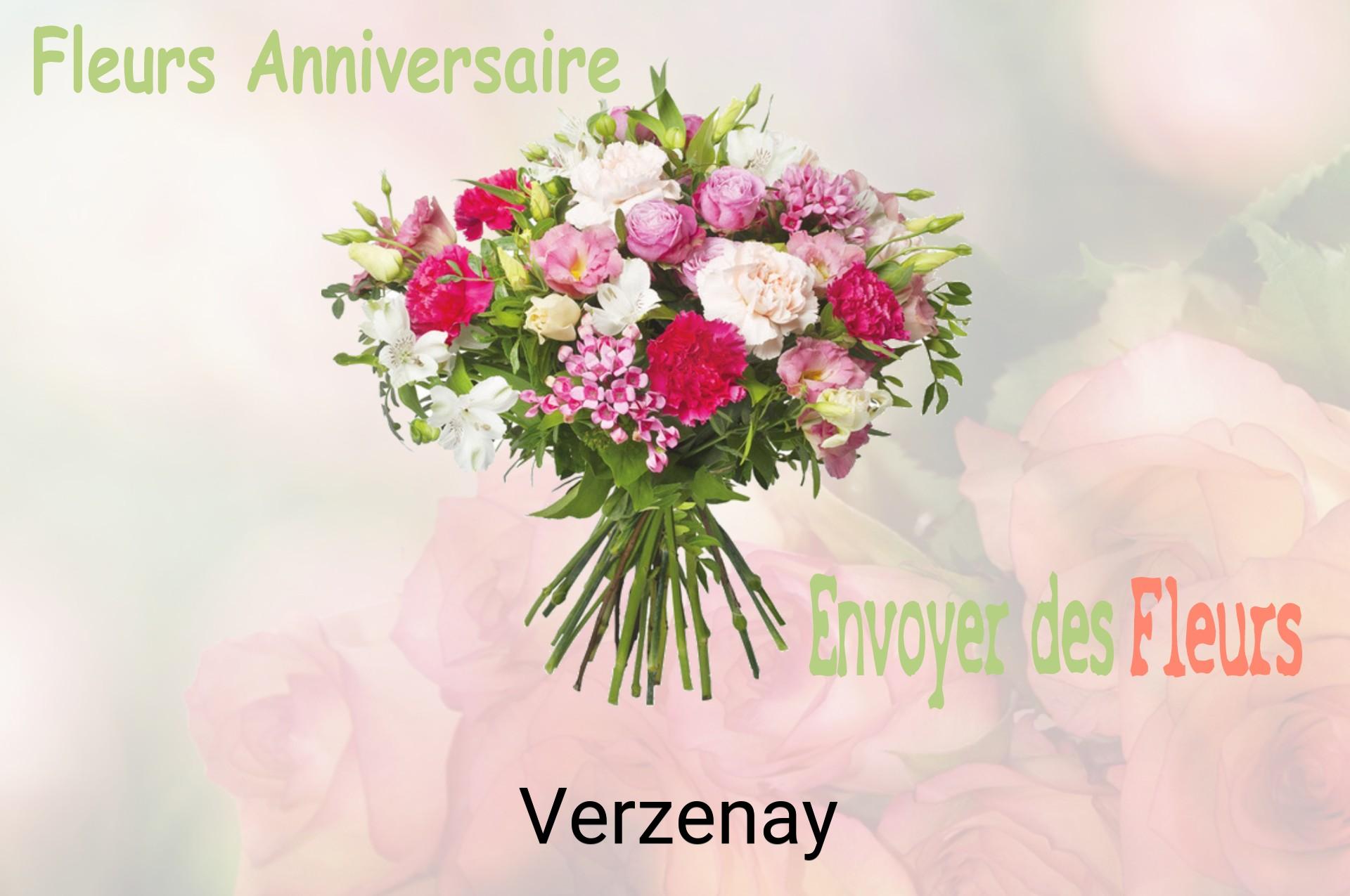 Bouquet de fleurs d’anniversaire livré à Verzenay