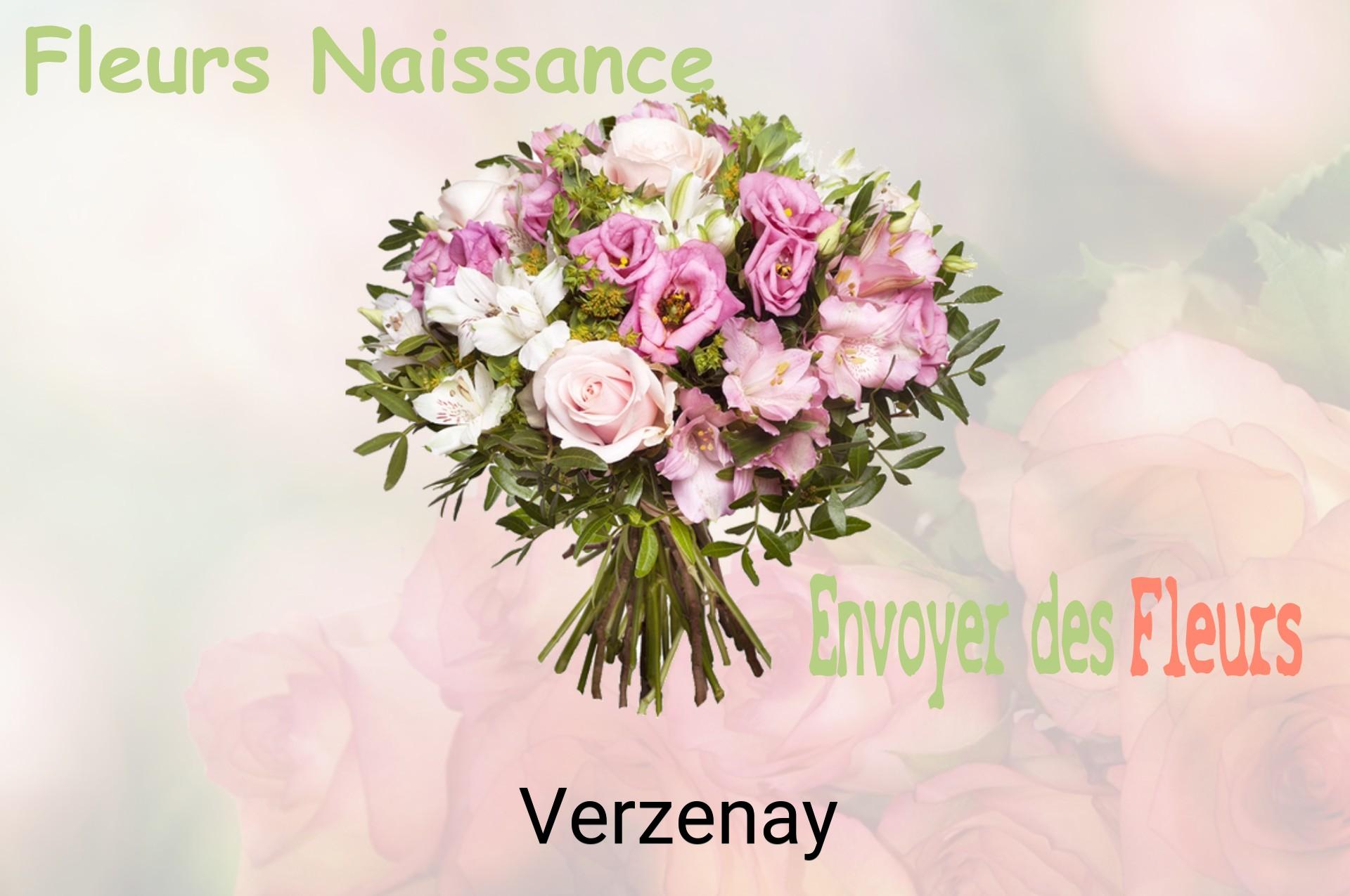 Bouquet de fleurs de naissance livré à Verzenay